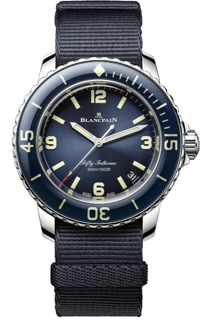 Review Blancpain Fifty Fathoms 70th Anniversary Act 1 Unique Piece for Only Watch 2023 Replica Watch 5010 1140 NAOA - Click Image to Close